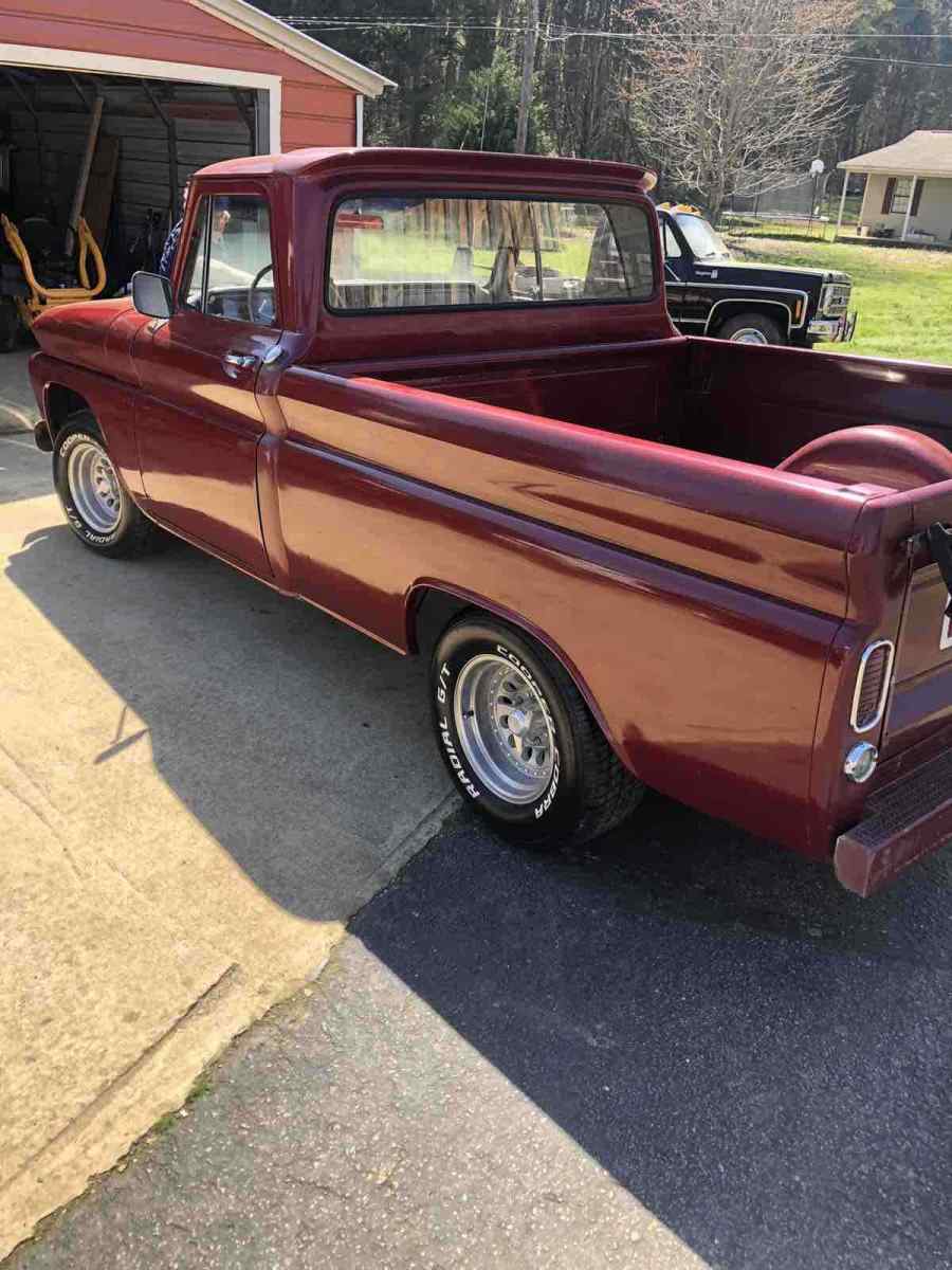 1966 Red Chevrolet C10/K10 Pickup