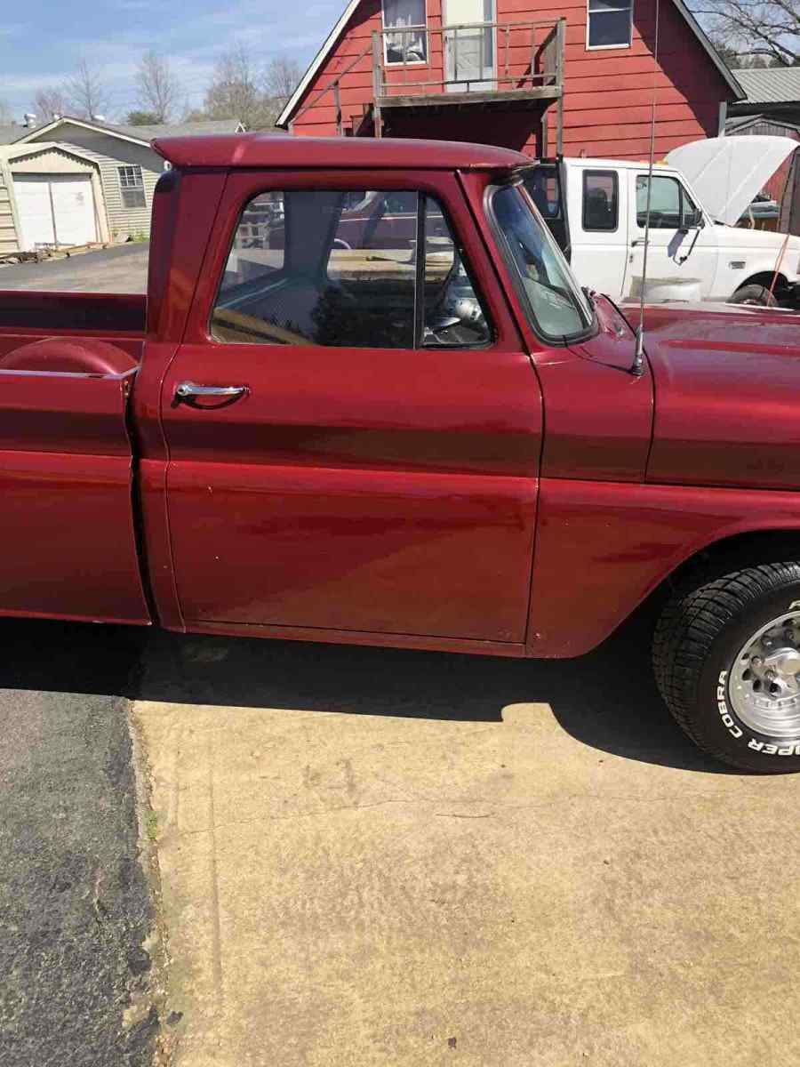 1966 Red Chevrolet C10/K10 Pickup