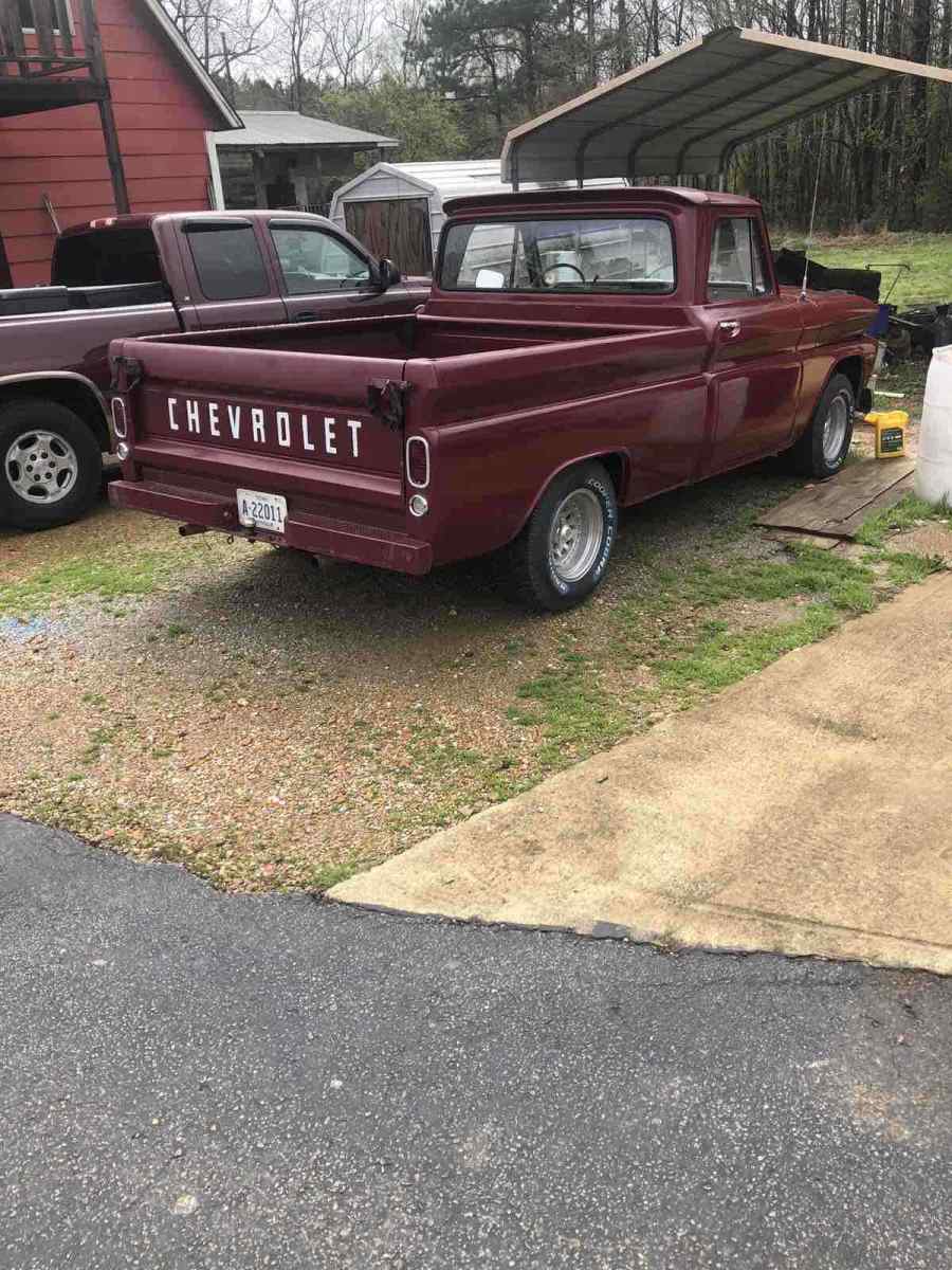 1966 Red Chevrolet C10/K10 Pickup