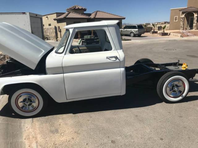1966 White Chevrolet C-10 Standard Cab Pickup