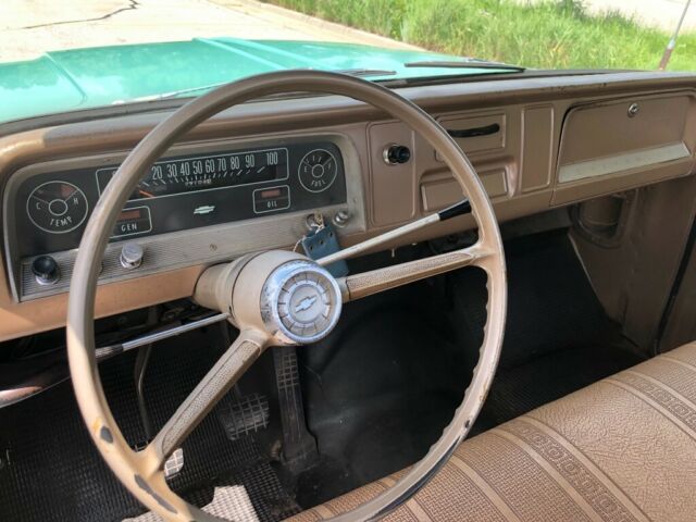 1966 Green Chevrolet C-10
