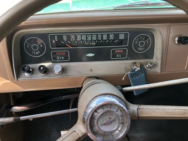 1966 Green Chevrolet C-10