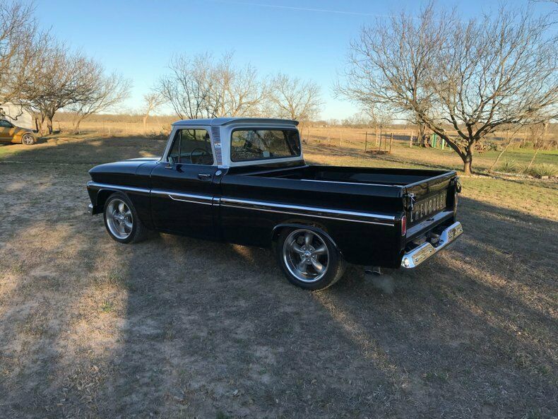 1966 Black Chevrolet C-10 Pickup Truck