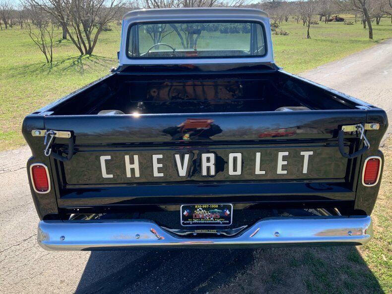 1966 Black Chevrolet C-10 Pickup Truck