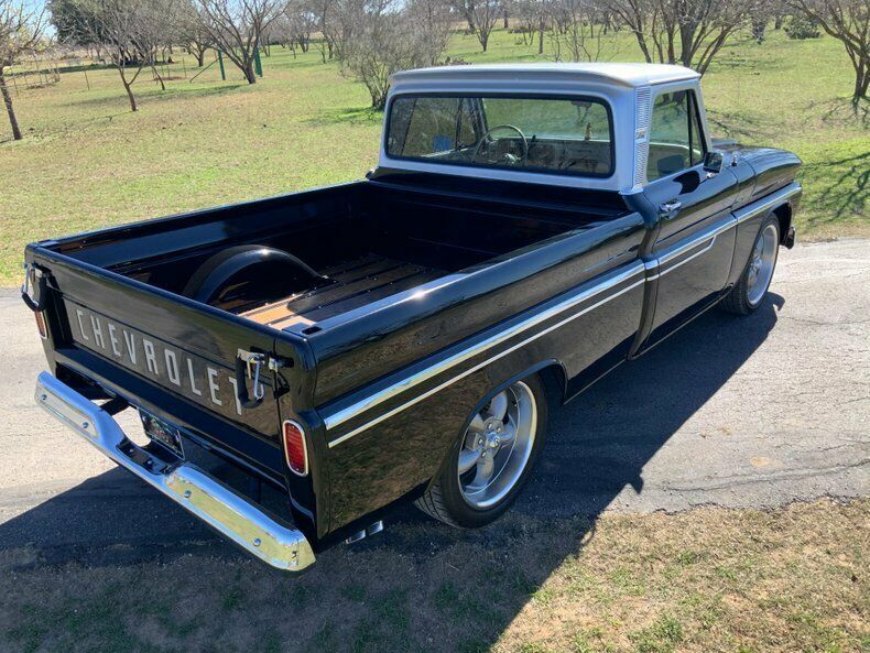 1966 Black Chevrolet C-10 Pickup Truck