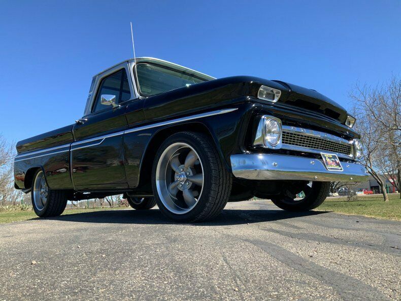 1966 Black Chevrolet C-10 Pickup Truck