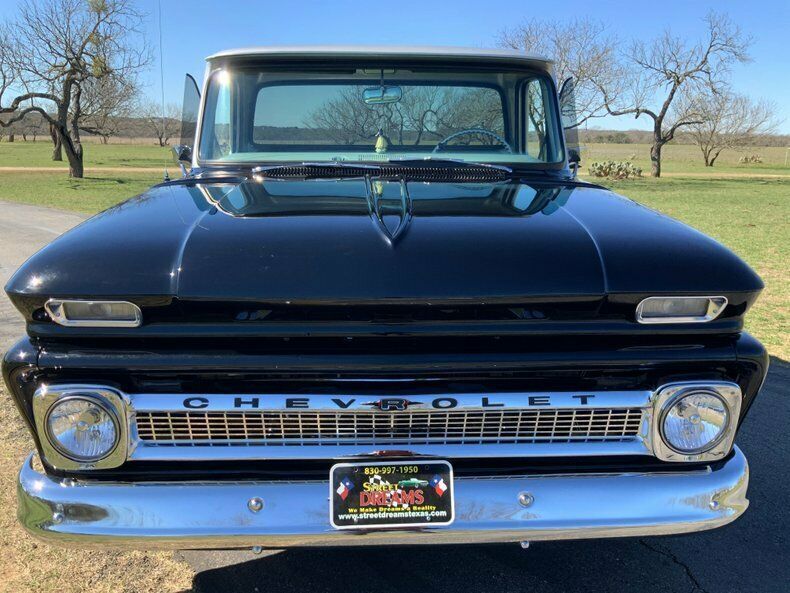 1966 Black Chevrolet C-10 Pickup Truck