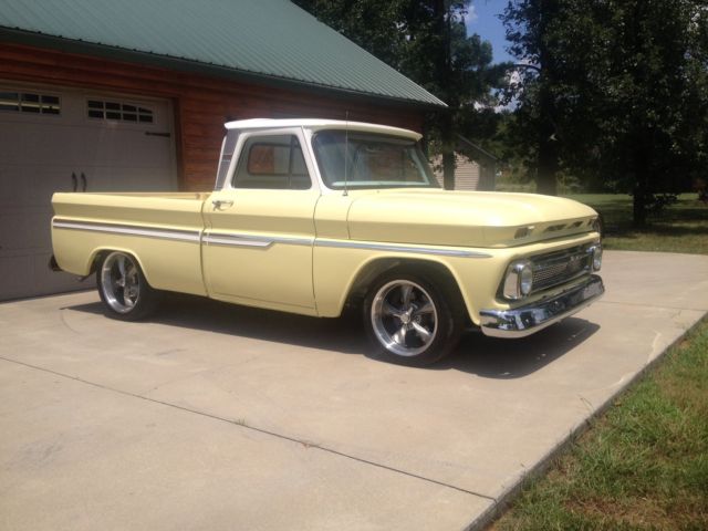1966 Yellow Chevrolet C-10
