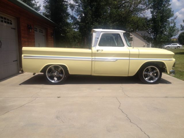 1966 Yellow Chevrolet C-10