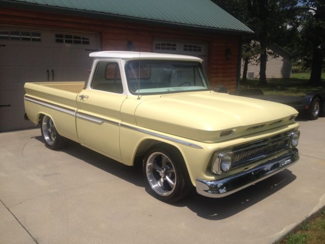 1966 Yellow Chevrolet C-10