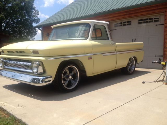 1966 Yellow Chevrolet C-10