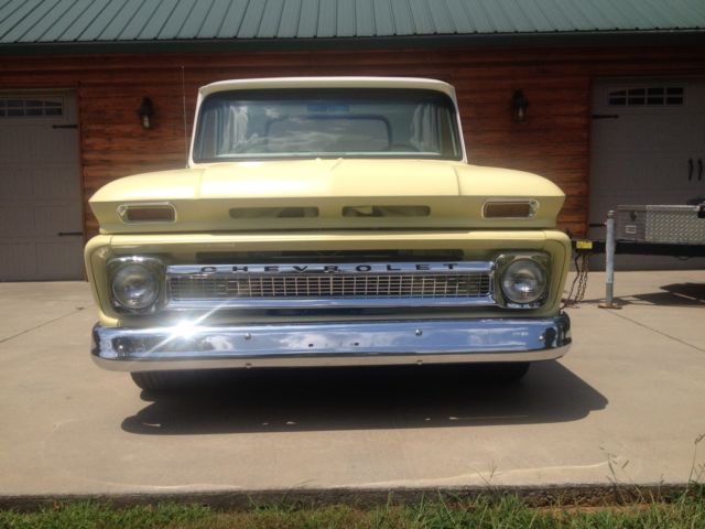 1966 Yellow Chevrolet C-10