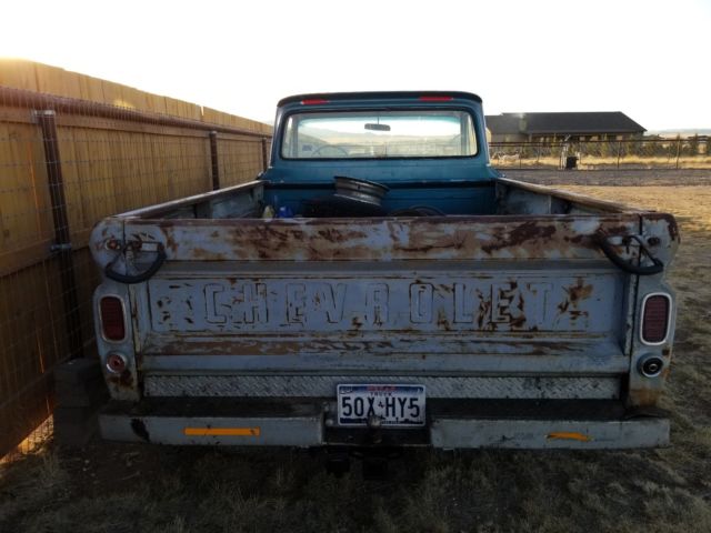 1966 Blue Chevrolet C-10 Standard Cab Pickup