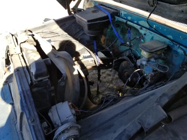 1966 Blue Chevrolet C-10 Standard Cab Pickup