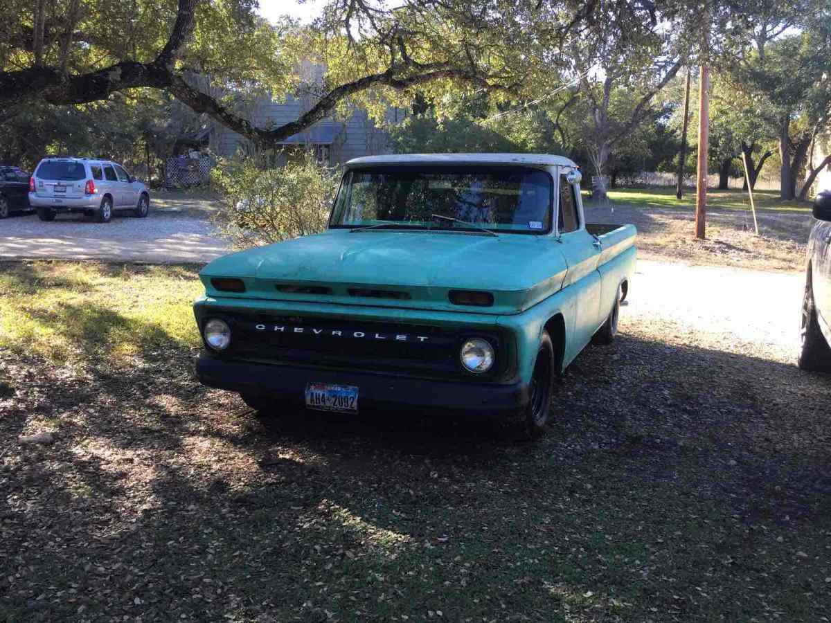 1966 Green Chevrolet C10/K10 Pickup