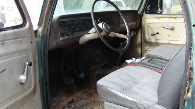 1966 Green Chevrolet C30 Panel