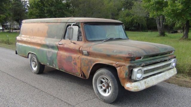 1966 Green Chevrolet C30 Panel