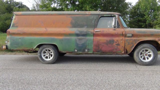 1966 Green Chevrolet C30 Panel