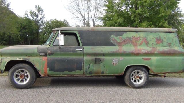 1966 Green Chevrolet C30 Panel