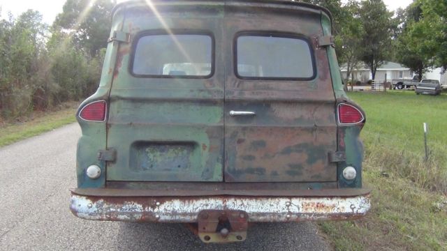 1966 Green Chevrolet C30 Panel