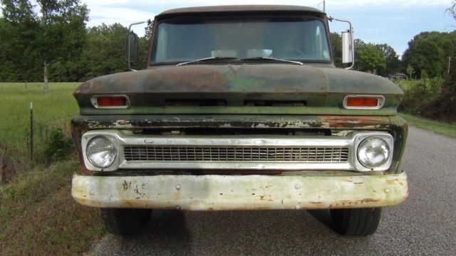 1966 Green Chevrolet C30 Panel