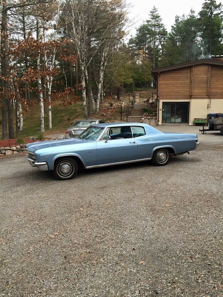 1966 Blue Chevrolet Caprice Coupe