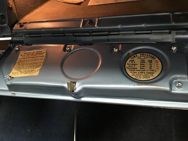 1966 Blue Chevrolet Caprice Coupe