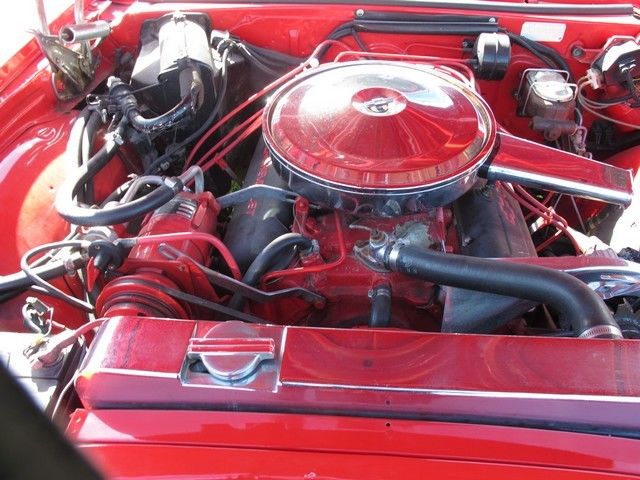 1966 Red Chevrolet Capriceold 2 DOOR