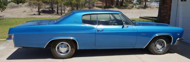 1966 BLUE Chevrolet Capriceold Coupe