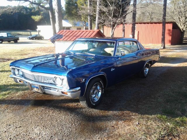1966 Royal Blue Chevrolet Caprice Coupe