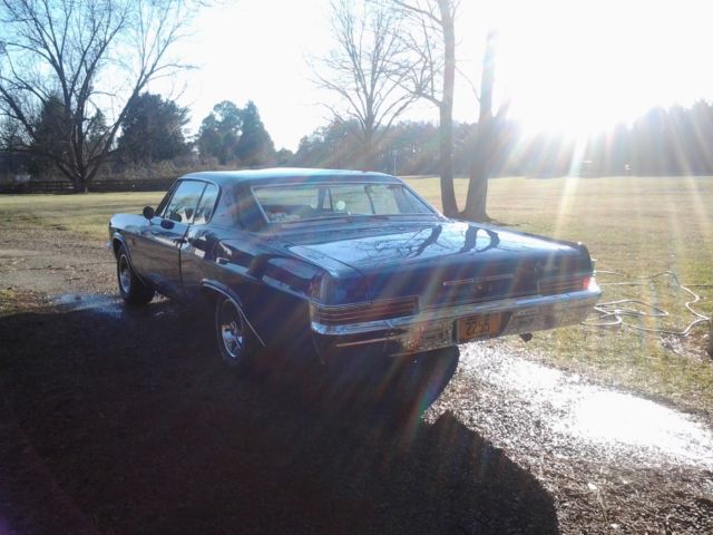 1966 Royal Blue Chevrolet Caprice Coupe