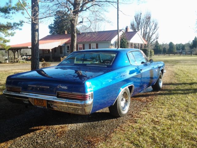 1966 Royal Blue Chevrolet Caprice Coupe