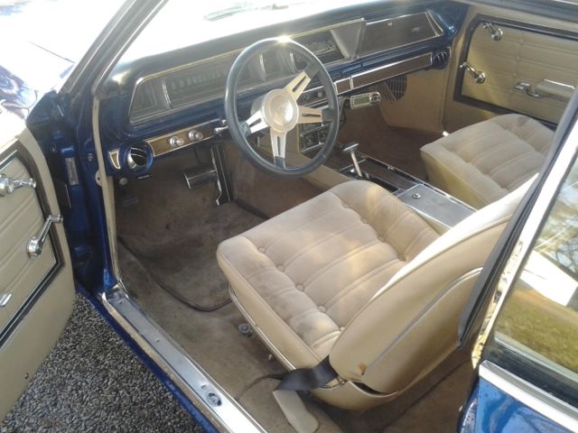 1966 Royal Blue Chevrolet Caprice Coupe