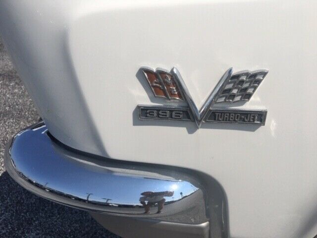 1966 White Chevrolet Caprice Coupe