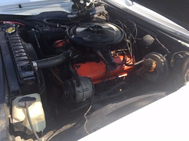 1966 White Chevrolet Caprice Coupe