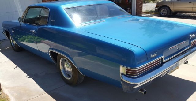 1966 BLUE Chevrolet Capriceold Coupe
