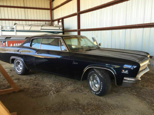 1966 Blue Chevrolet Caprice Coupe
