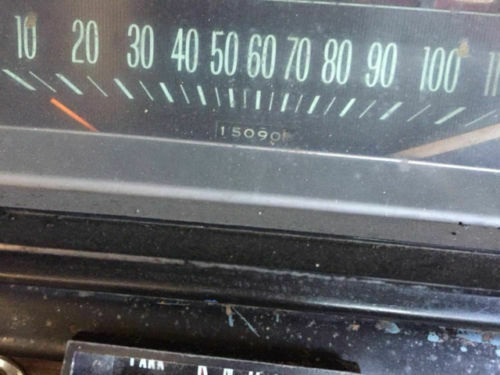 1966 Blue Chevrolet Caprice Coupe