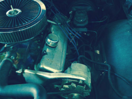 1966 Blue Chevrolet Caprice Coupe