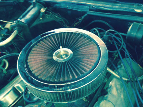 1966 Blue Chevrolet Caprice Coupe