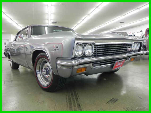 1966 Silver Chevrolet Caprice Coupe