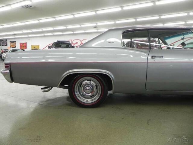 1966 Silver Chevrolet Caprice Coupe