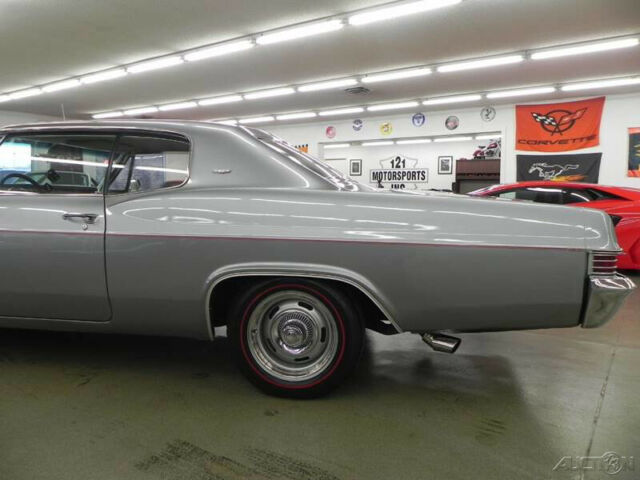 1966 Silver Chevrolet Caprice Coupe