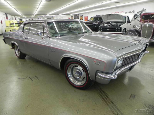 1966 Silver Chevrolet Caprice Coupe