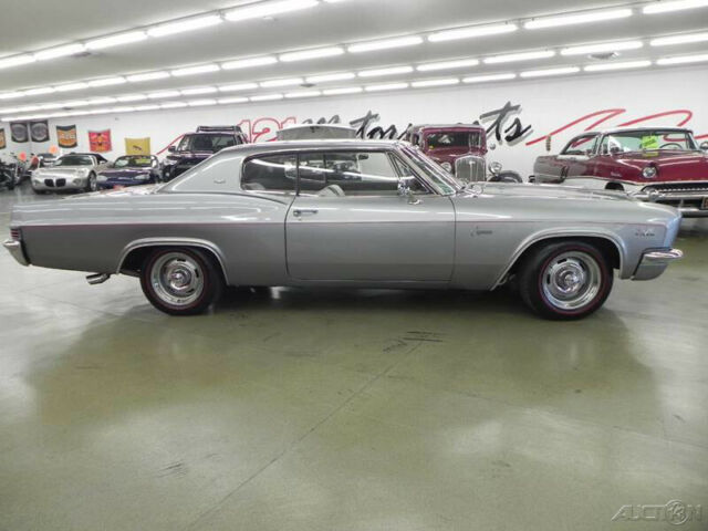 1966 Silver Chevrolet Caprice Coupe