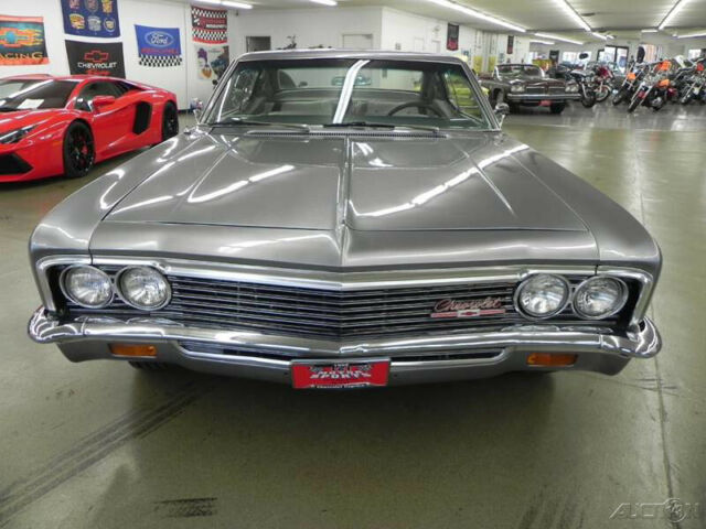 1966 Silver Chevrolet Caprice Coupe