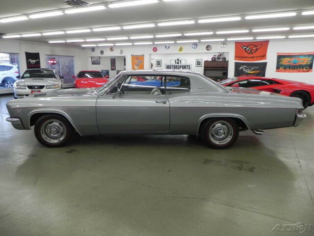 1966 Silver Chevrolet Caprice Coupe