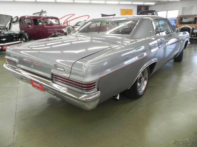 1966 Silver Chevrolet Caprice Coupe