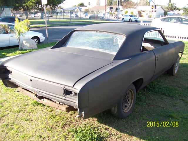 1966 Black Chevrolet Chevelle 2 door