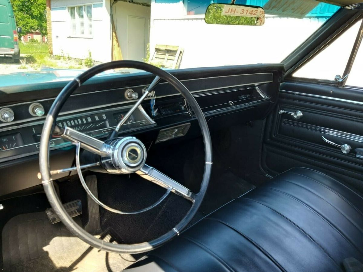 1966 Blue Chevrolet Chevelle Coupe